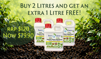 Swift Grow Autumn Deal: 3 x (1 Litre Swift Grow) for the price of 2