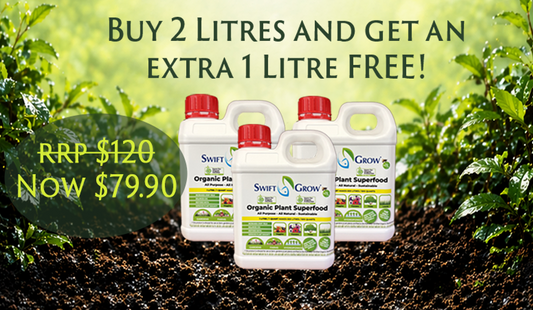 Swift Grow Autumn Deal: 3 x (1 Litre Swift Grow) for the price of 2