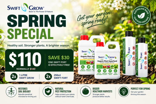 Spring Special: 2 x 1L Swift Grow + 250ml Swift Fort + 1 Free Swift Fort
