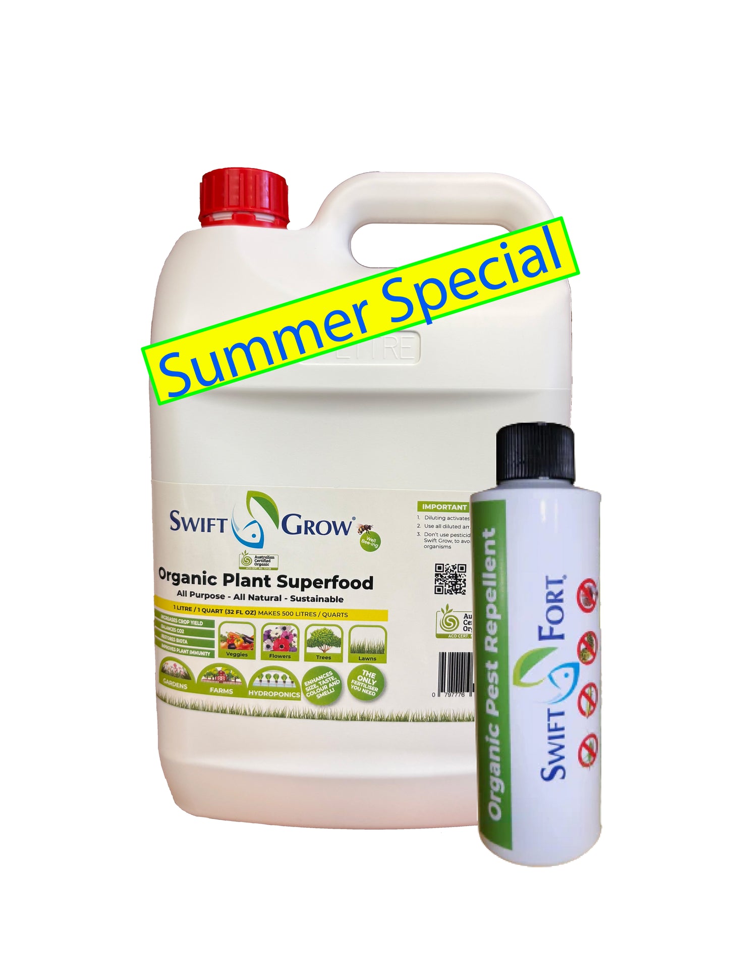 5 Litres Swift Grow + 250 ml Swift Fort Bundle