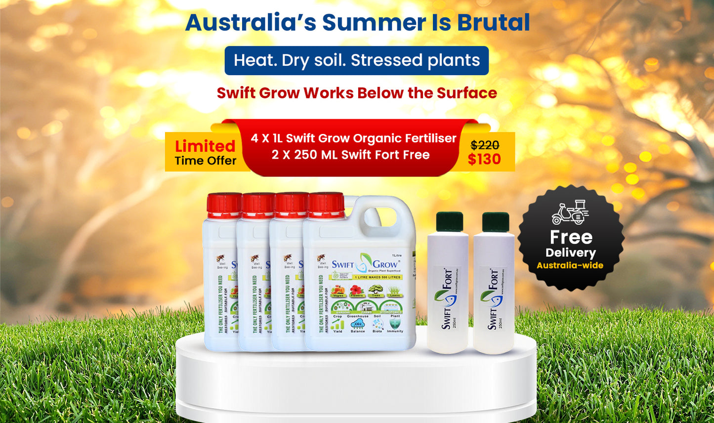 New Year Special Deal - 4 x 1 Litre Swift Grow + 2 x 250ml Swift Fort