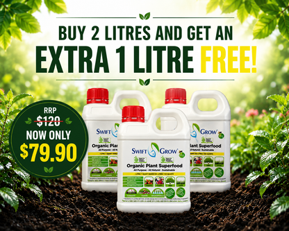Swift Grow Autumn Deal: 3 x (1 Litre Swift Grow) for the price of 2